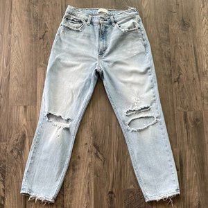 Abercrombie and Fitch High Rise Mom Jean 30/10 Regular
